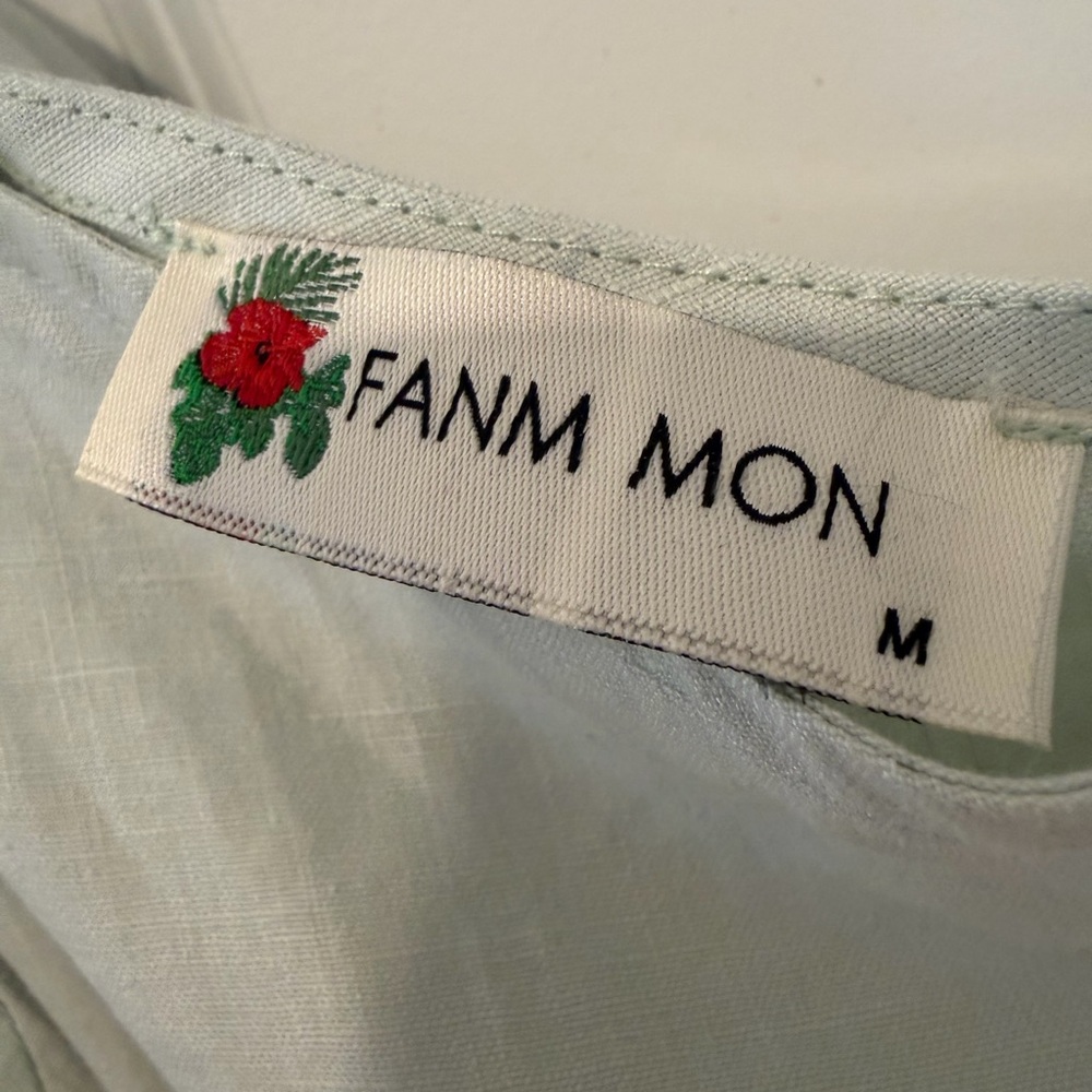NWOT Fanm Mon Datcha Jumpsuit in Mint Green - Picture 9 of 9